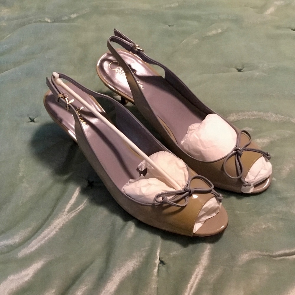COLE HAAN NIKE AIR ITALIA OTBOW SL60 DUSK SLINGBACKS D34851 SIZE 10-1/2